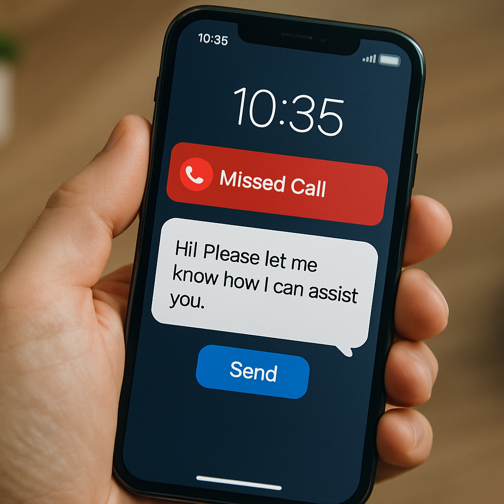 missed call recovery for service companies